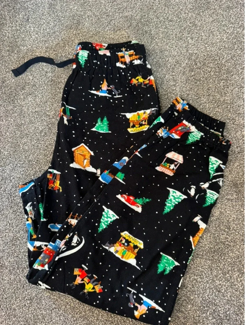 NWOT Women’s Old Navy Christmas pajama jogger style pants XS